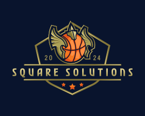 Basketball Team Tournament logo design