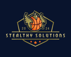 Basketball Team Tournament logo design