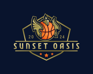 Basketball Team Tournament logo design