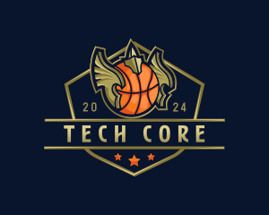 Basketball Team Tournament logo design