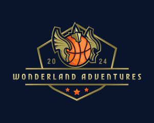 Basketball Team Tournament logo design