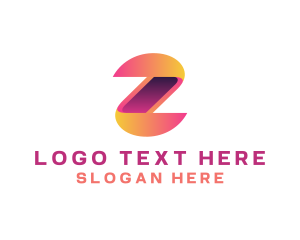Letter Z - Cyberspace Tech Software logo design