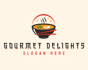 Egg Soup Culinary logo design