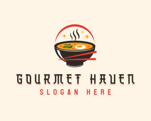 Egg Soup Culinary logo design