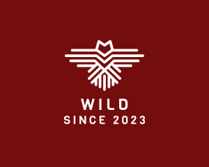 Aviary - Modern Wing Bird logo design