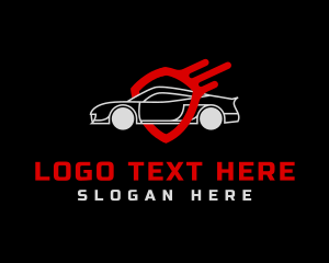 Garage - Shield Car Auto Detailing logo design