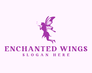 Fairy - Beautiful Feminine Fairy logo design