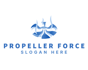 Propeller - Fan Propeller Ventilation logo design