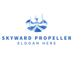 Propeller - Fan Propeller Ventilation logo design