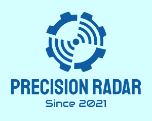 Radar - Blue Radar Gear logo design