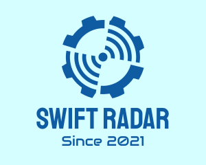 Radar - Blue Radar Gear logo design