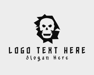 Skull - Scary Skull Apparel logo design