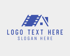 Residence - Film Roof House logo design