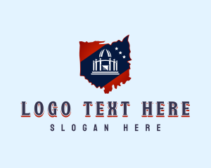 Ohio - Ohio Building Landmark logo design