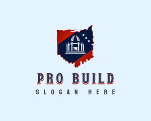 Ohio Building Landmark logo design