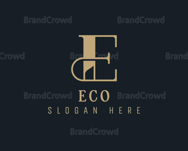Elegant Luxury Business Letter E Logo