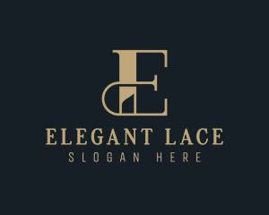 Elegant Luxury Business Letter E logo design