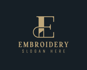 Elegant Luxury Business Letter E logo design