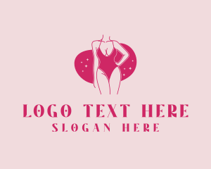 Beachwear - Fashion Bikini Swimsuit logo design