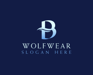 Boutique Wave Swoosh Logo