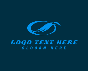 Sea - Water Wave Resort logo design