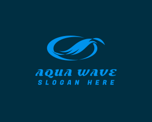 Water Wave Resort logo design