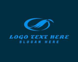 Coastal - Water Wave Resort logo design