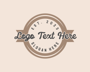 Event Styling - Fancy Coffee Shop logo design