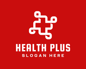 Medicine Health Cross logo design