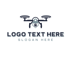 Drone Photography Videography Logo