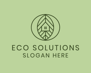 Environmental - Environmental Leaf House logo design