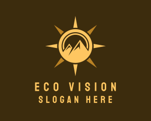 Sun Mountain Camping  logo design