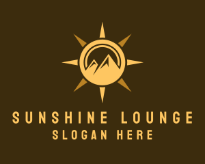 Sun Mountain Camping  logo design