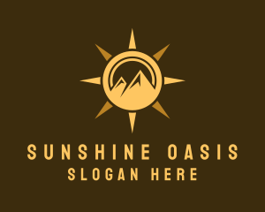 Sun Mountain Camping  logo design