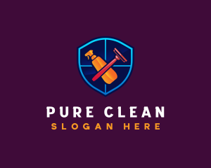 Home Cleaning Equipment  logo design