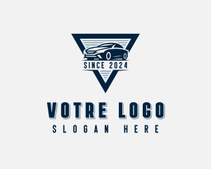 Transport - Auto Sedan Car Dealer logo design