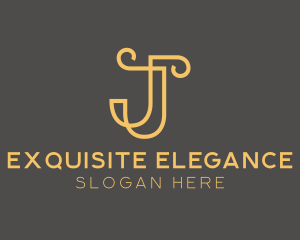 Exquisite - Elegant Luxury Letter J logo design