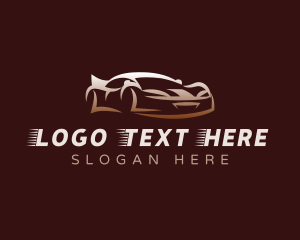 Auto Shop - Automotive Sports Car logo design
