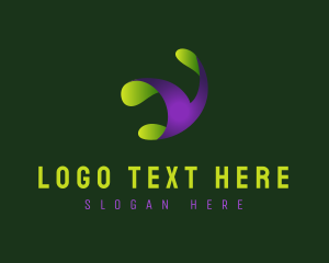 Professional - Tech Folded Letter Y logo design