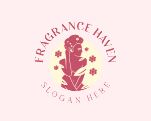 Sexy Nature Lady logo design