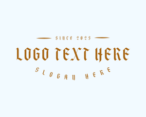 Lounge - Generic Gothic Business logo design