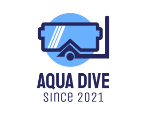 Scuba - Scuba Diving Mask logo design