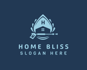 Home Pressure Washing logo design