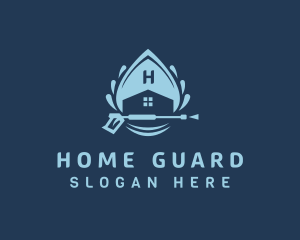 Home Pressure Washing logo design