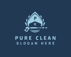 Home Pressure Washing logo design