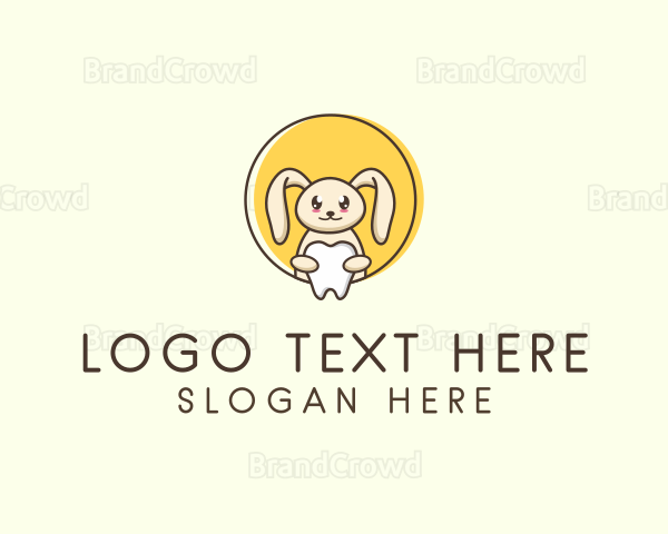 Bunny Rabbit Tooth Logo