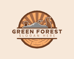 Lumber Wood Planer logo design