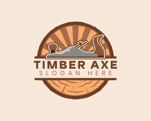 Lumber Wood Planer logo design