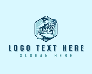 Vintage - Plumbing Repair Contractor logo design