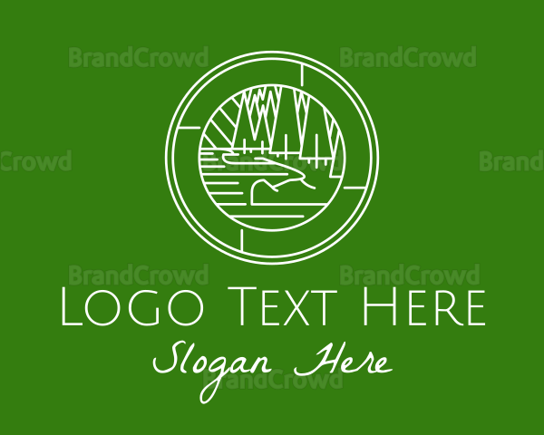 Travel Outdoor Forest Logo
